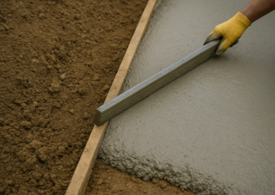 Backfill and Concret